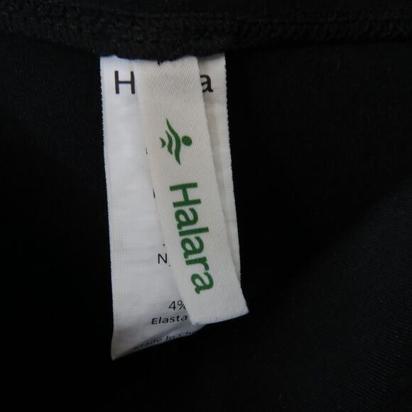 Halara Flex SculptKnit High Waisted Pocket Work Pants Black Flared Medium - Picture 7 of 8